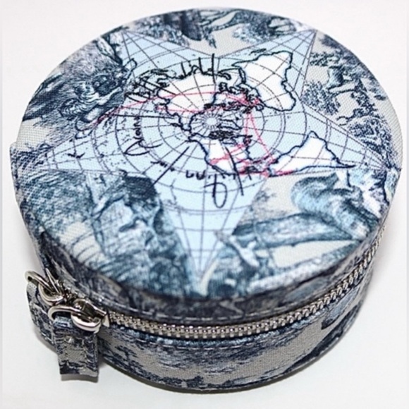 DIOR Travel Jewelry Case in Around The World Print - Picture 1 of 6